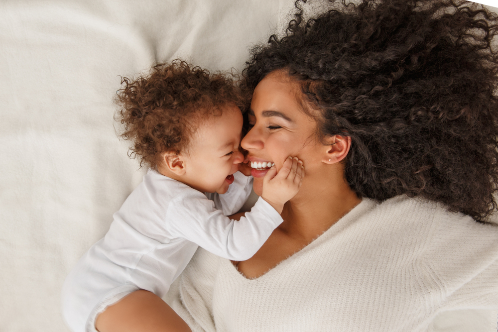 Cuidando da visão da mãe e do bebê
